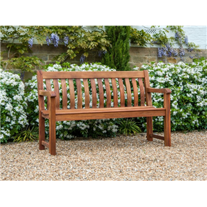St. George 5ft. bench Cornis Mahogany